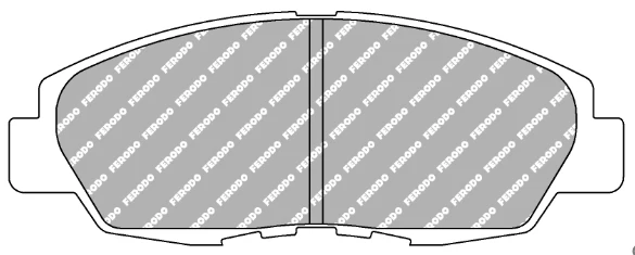 Ferodo Brake Pad Set FCP0904 for Porsche/Audi/BMW Motorsport Applications