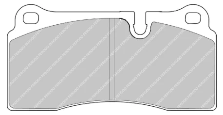 Ferodo Brake Pad Set FCP1281 for Porsche/Audi/BMW Motorsport Applications