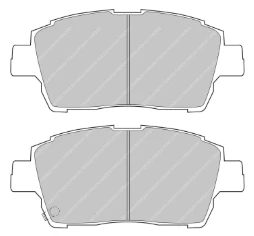 Ferodo Brake Pad Set FCP1392 for Porsche/Audi/BMW Motorsport Applications