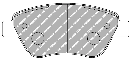 Ferodo Brake Pad Set FCP1466 for Porsche/Audi/BMW Motorsport Applications