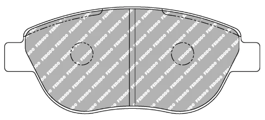 Ferodo Brake Pad Set FCP1467 for Porsche/Audi/BMW Motorsport Applications