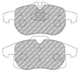 Ferodo Brake Pad Set FCP1520 for Porsche/Audi/BMW Motorsport Applications