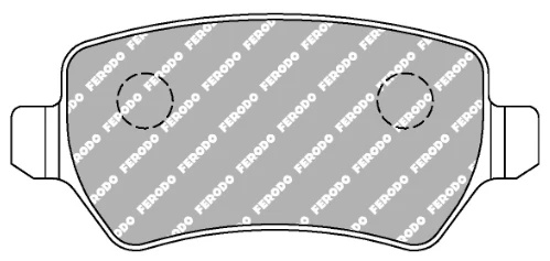 Ferodo Brake Pad Set FCP1521 for Porsche/Audi/BMW Motorsport Applications