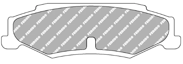 Ferodo Brake Pad Set FCP1563 for Porsche/Audi/BMW Motorsport Applications