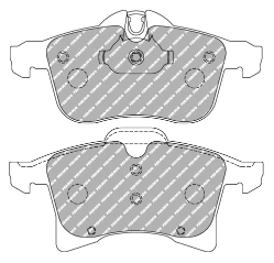 Ferodo Brake Pad Set FCP1640 for Porsche/Audi/BMW Motorsport Applications
