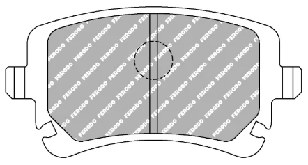 Ferodo Brake Pad Set FCP1655 for Porsche/Audi/BMW Motorsport Applications