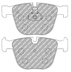 Ferodo Brake Pad Set FCP1672 for Porsche/Audi/BMW Motorsport Applications