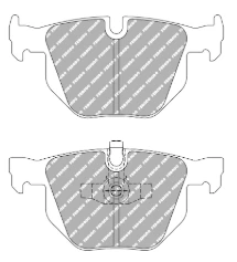 Ferodo Brake Pad Set FCP1808 for Porsche/Audi/BMW Motorsport Applications