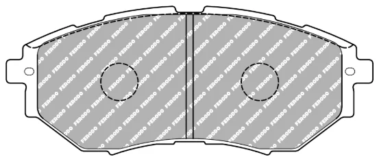 Ferodo Brake Pad Set FCP1984 for Porsche/Audi/BMW Motorsport Applications