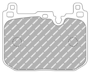 Ferodo Brake Pad Set FCP4872 for Porsche/Audi/BMW Motorsport Applications