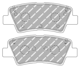 Ferodo Racing Brake Pad Set FCP5041 for Porsche 991 Turbo/Turbo S (2014–2019)