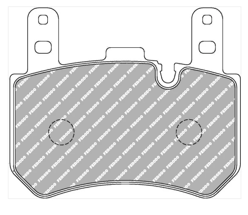 Ferodo Rear Brake Pads for Compound Key Strengths