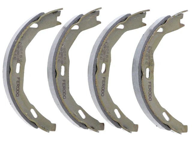 Ferodo Rear Parking Brake Shoe Set for Mercedes-Benz C250/C300/C350/C63 AMG/E350/E550 (2008–2015)