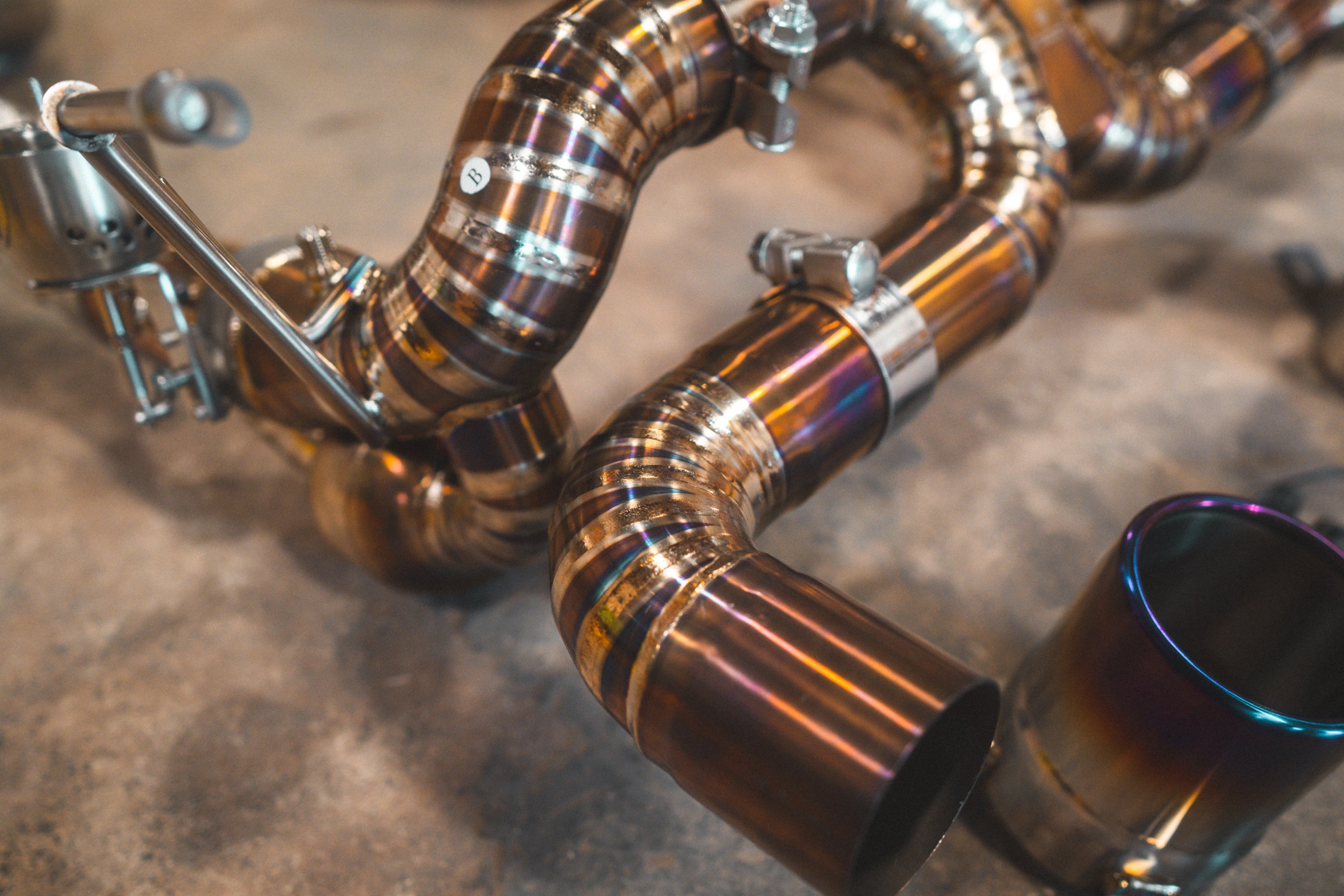 Ferrari F8 Valved Sport Exhaust System - Image 4