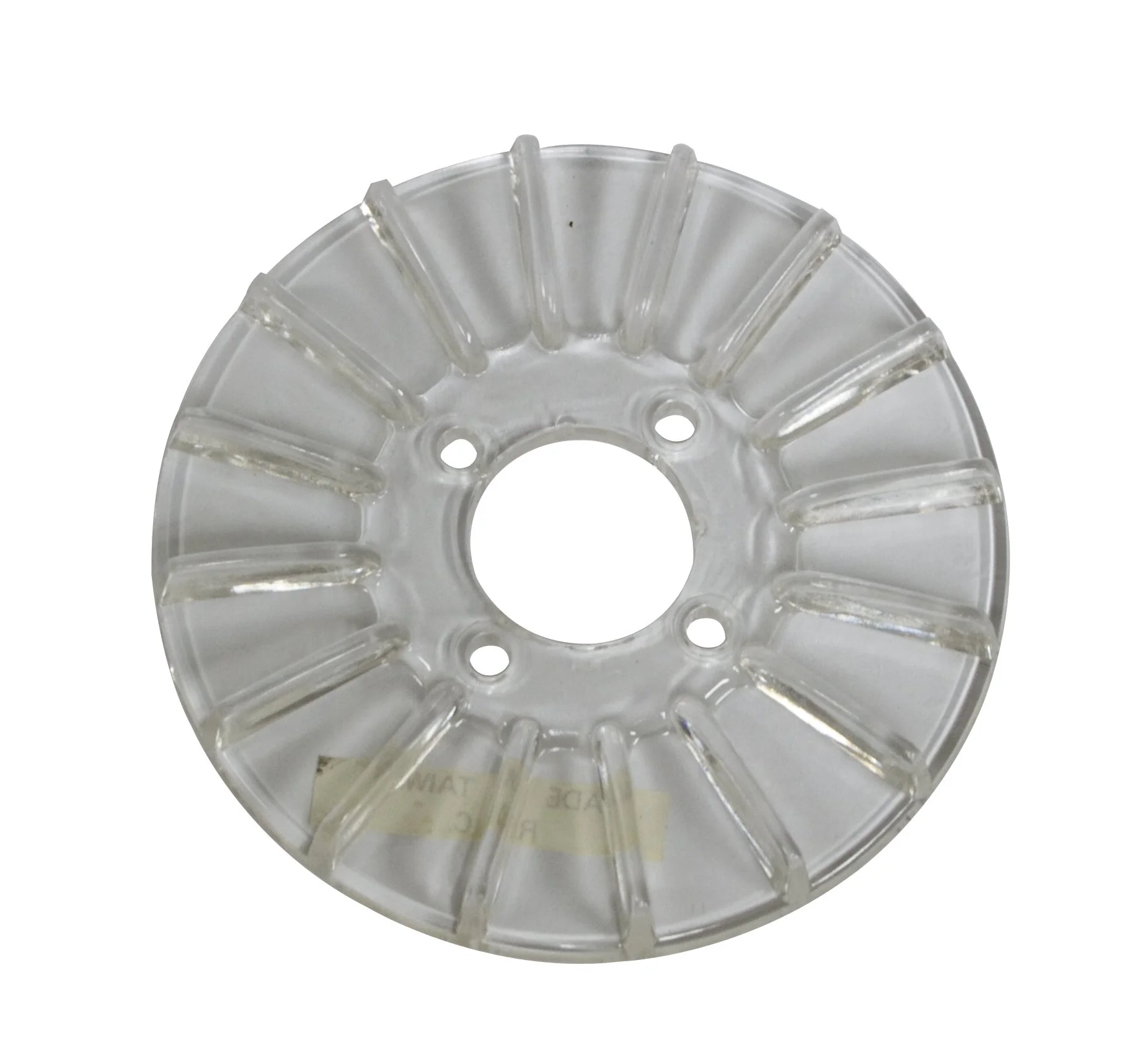 Finned Pulley Cover, Clear