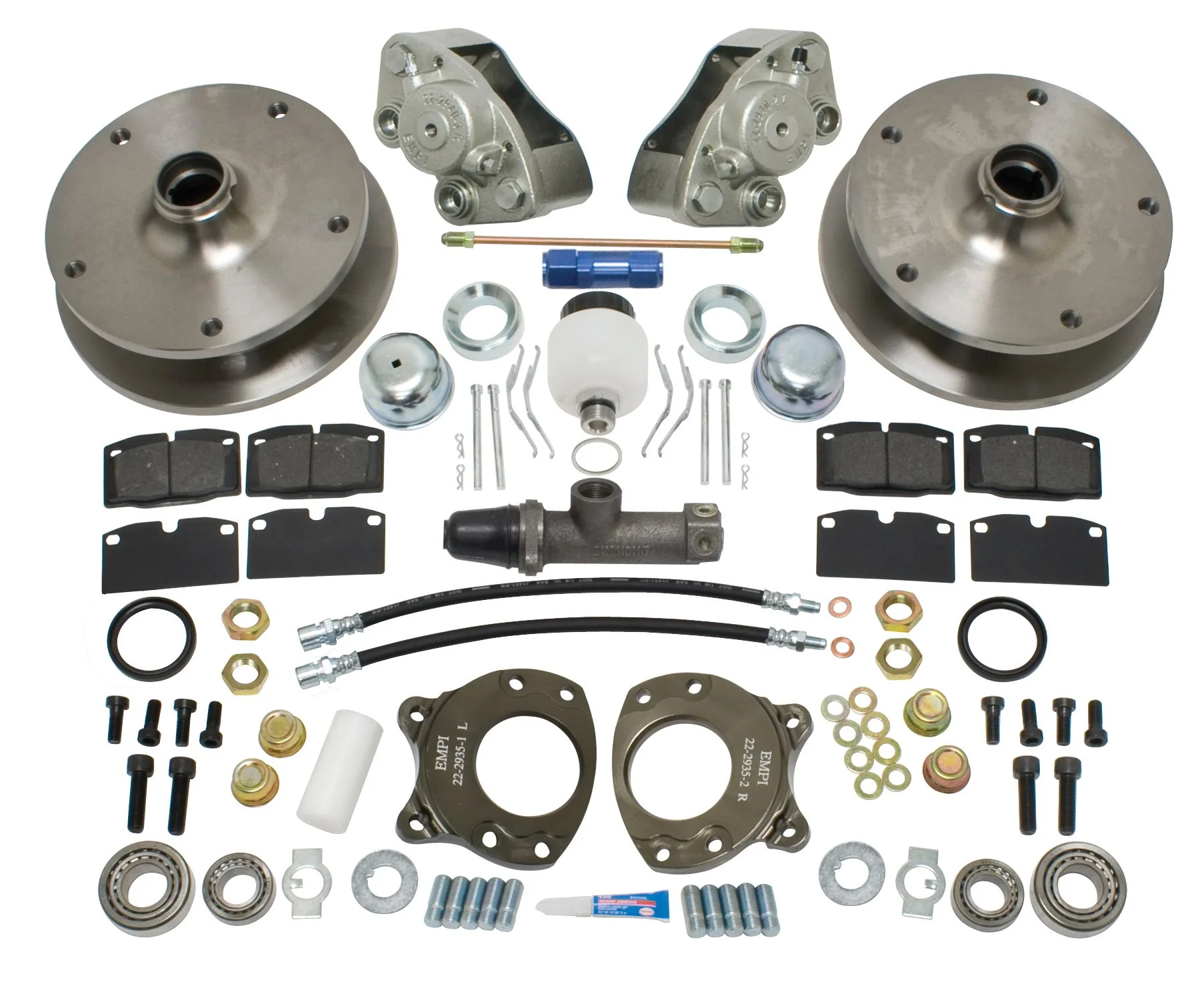 Front Disc Brake Kit, Type 2, 1955-1963 LH & RH Drive
