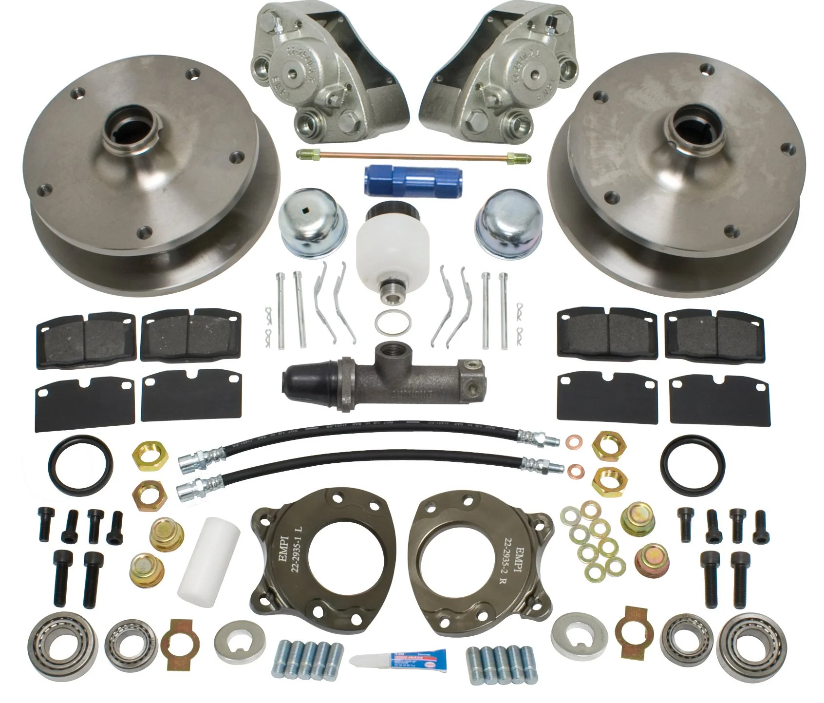 Front Disc Brake Kit, Type 2, 1964-1966 LH & RH Drive