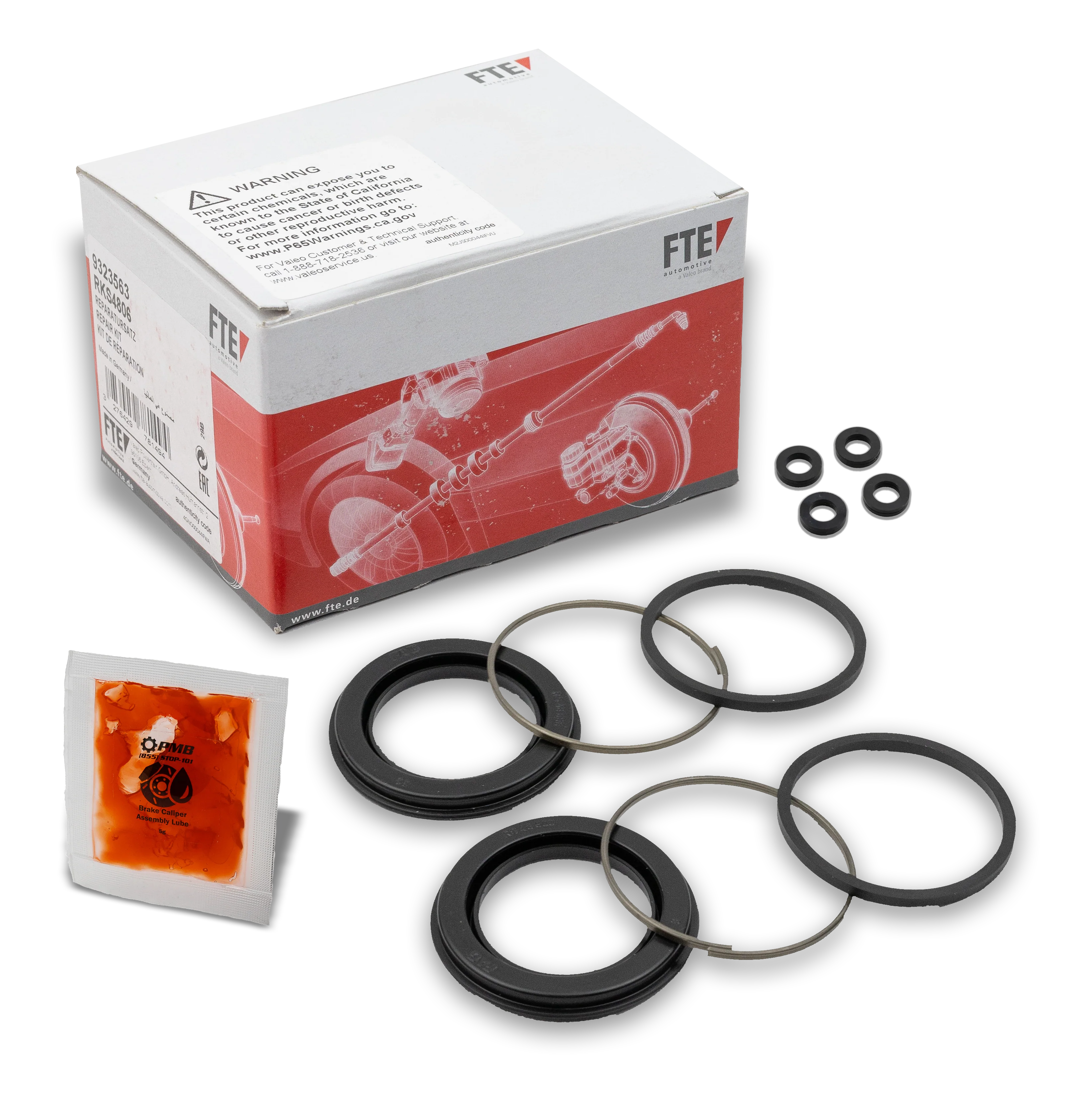 FTE 48mm Front Caliper Seal Kit for 911 (1967-75)