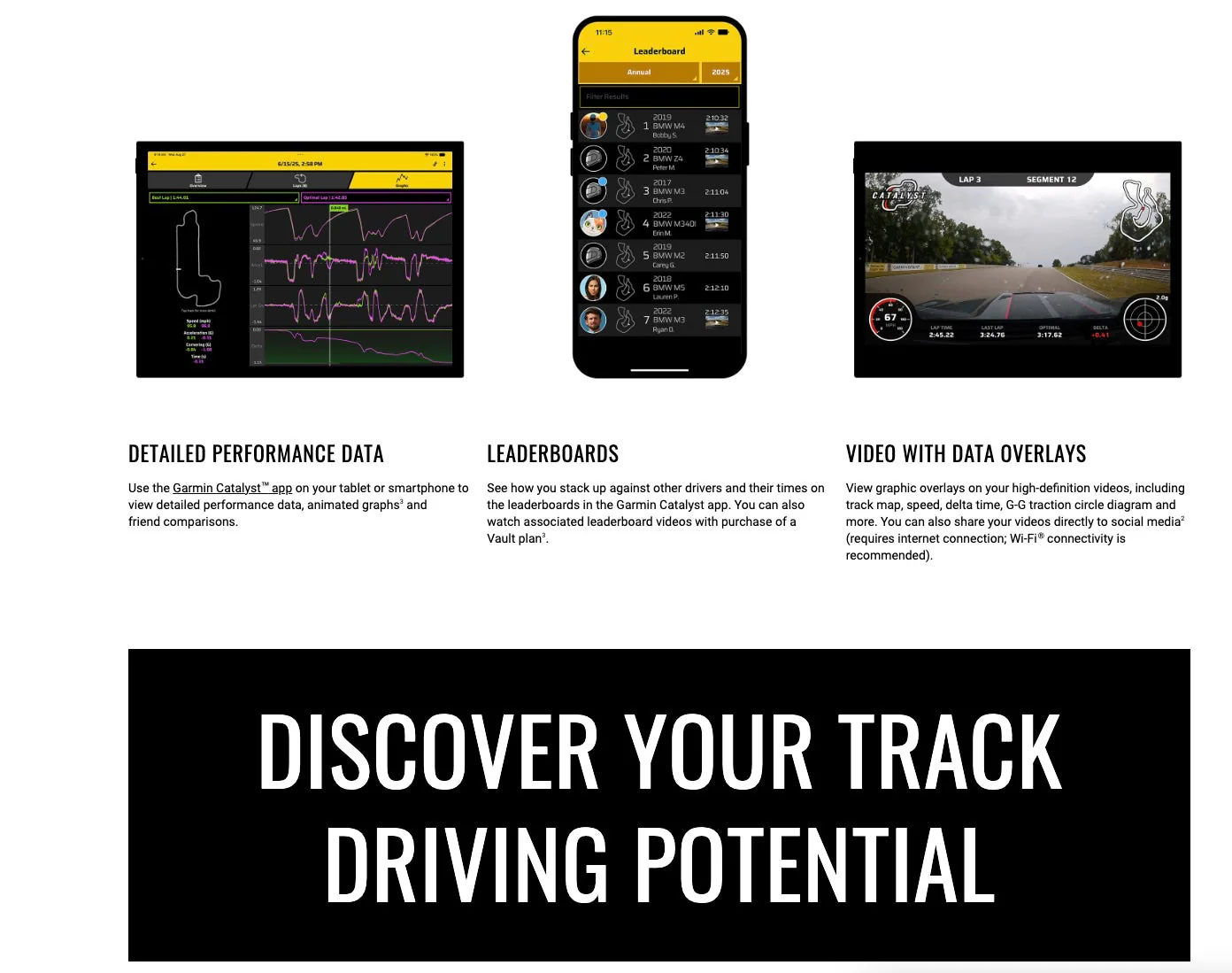 Garmin Catalyst 2 Race Track Driving Performance Optimizer - Image 11