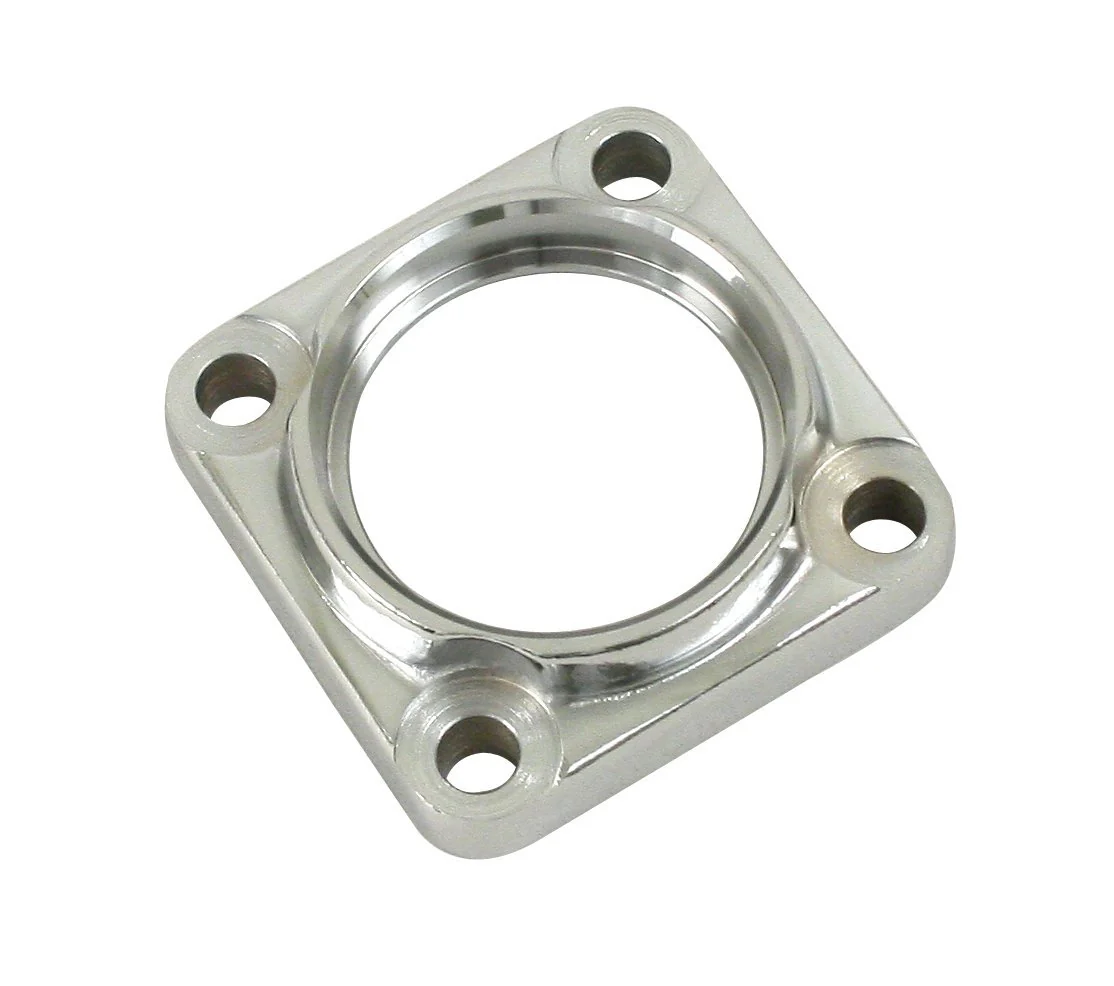 IRS Axle Bearing Cap, Chrome Steel, Fits P/N 17-2707 and 17-2708, Pair