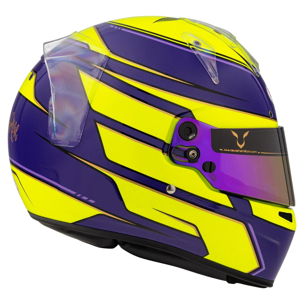 KC7-CMR Lewis Hamilton Karting Helmet - 2022 FIA CMR2016 - Image 2