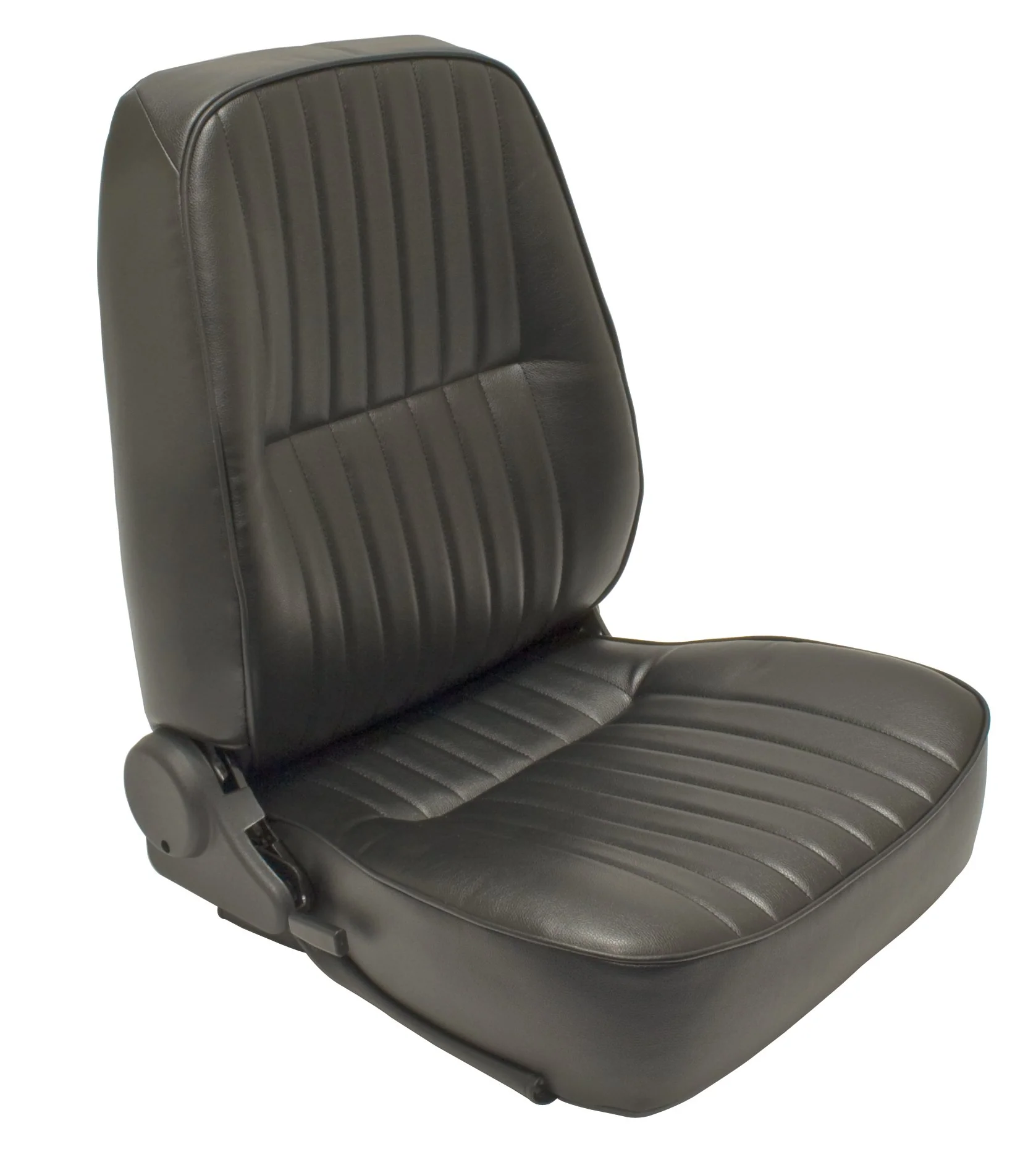 Low-Back Seat Only, Right Side, Black Vinyl, Each
