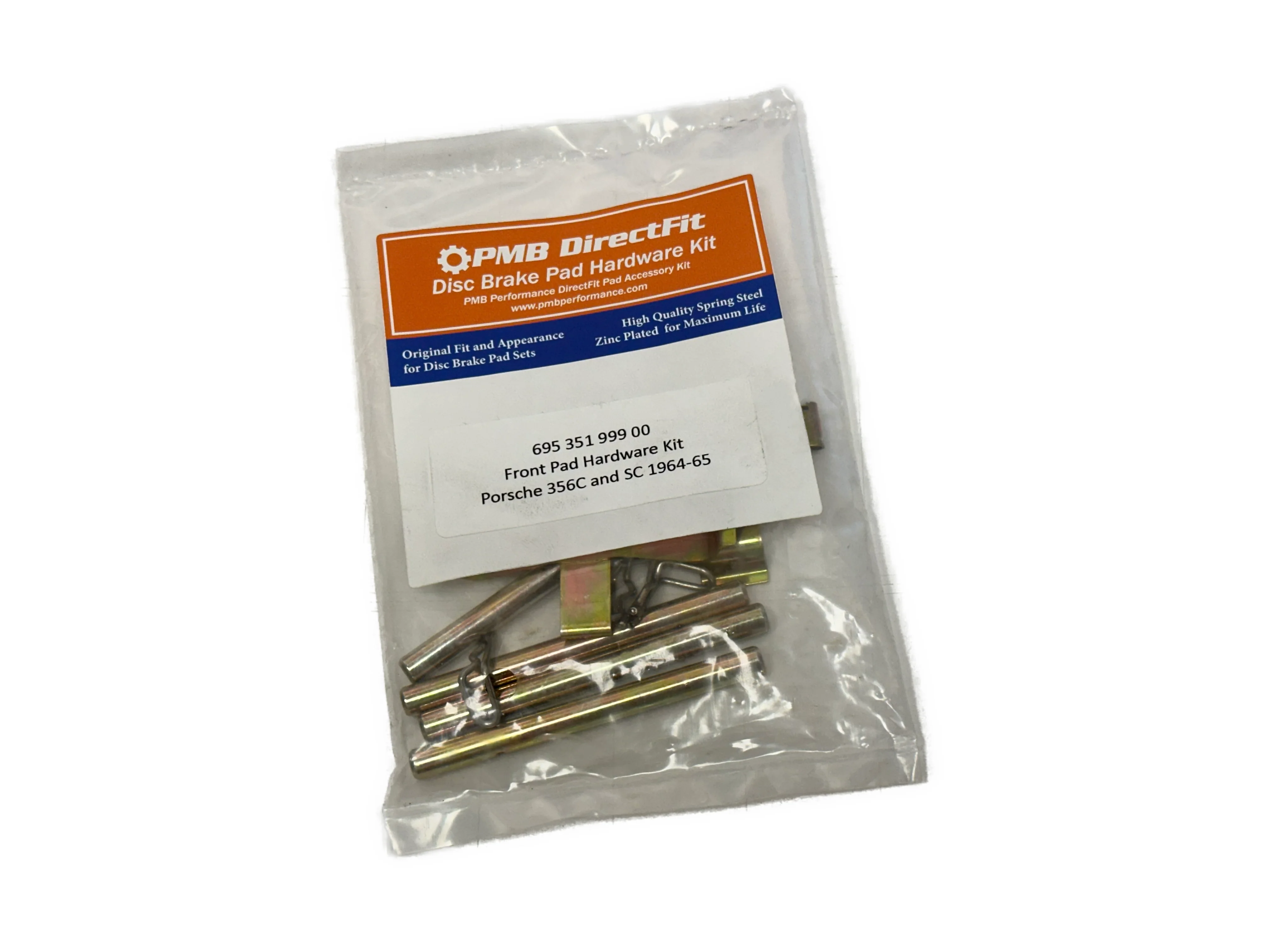 Porsche 356C/SC Front Pad Hardware Kits (1964-65) - Image 2