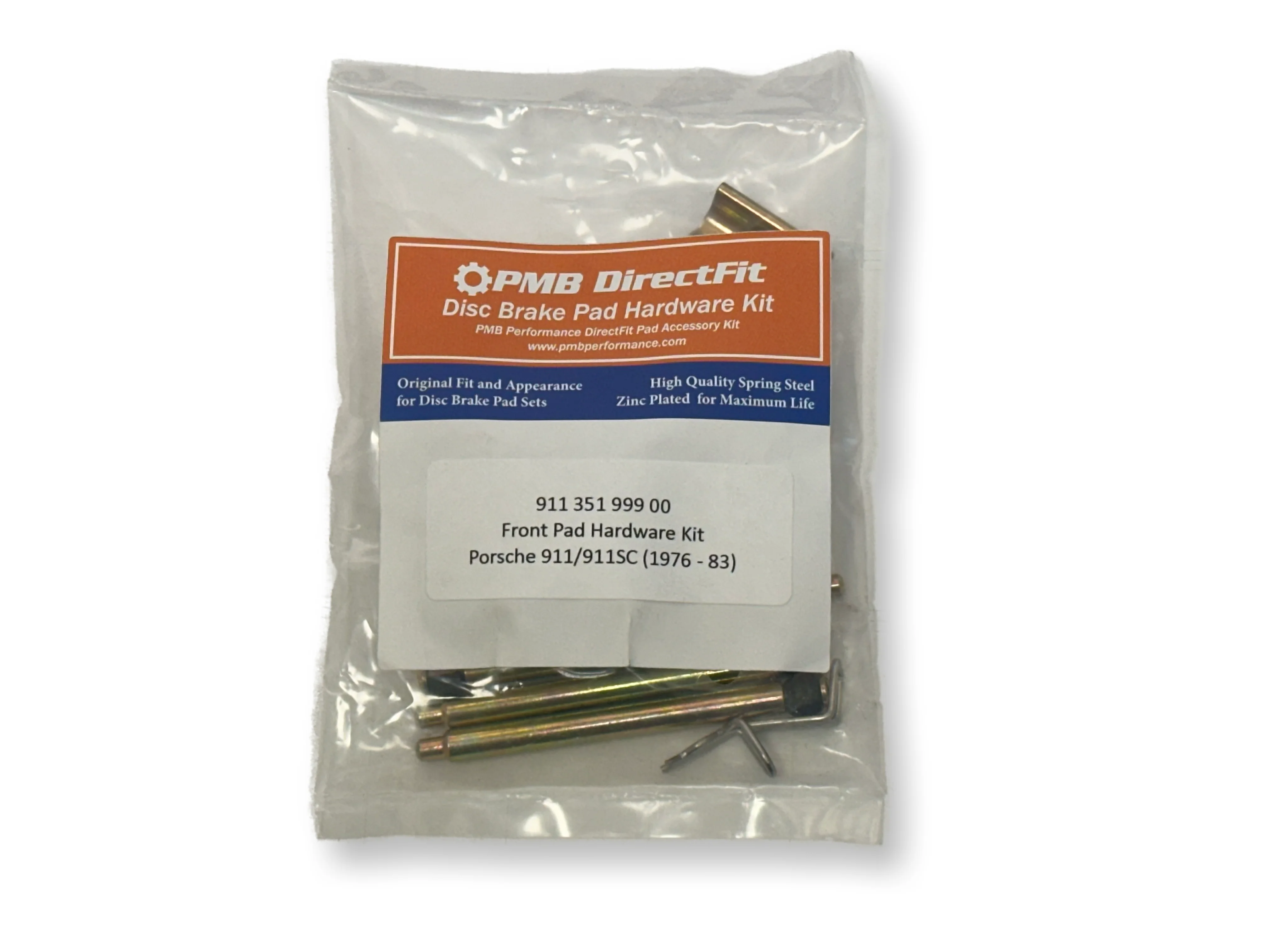 Porsche 911 Front Pad Hardware Kits (1976-83) - Image 2