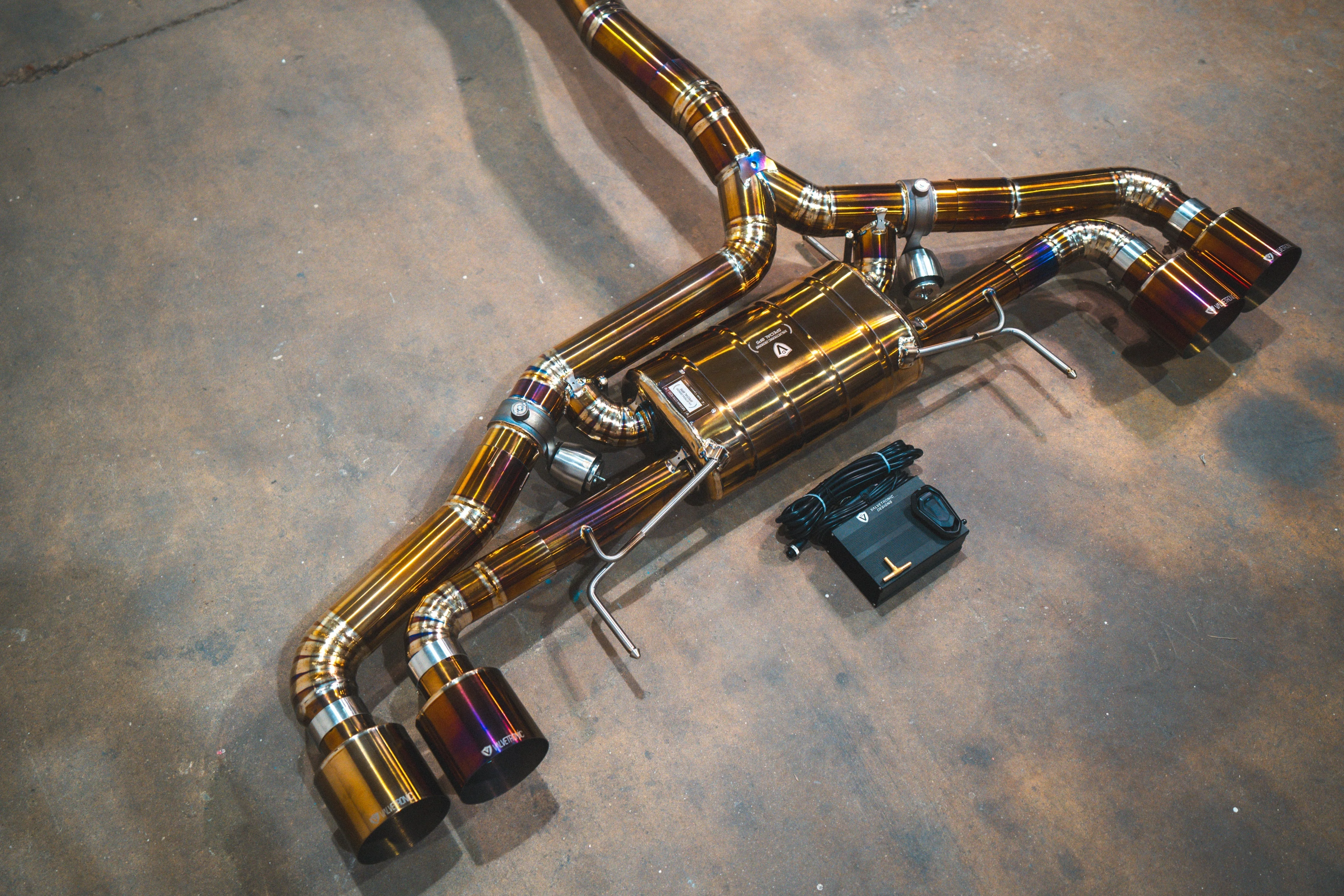 Nissan GTR R35 Valved Sport Exhaust System - Image 2