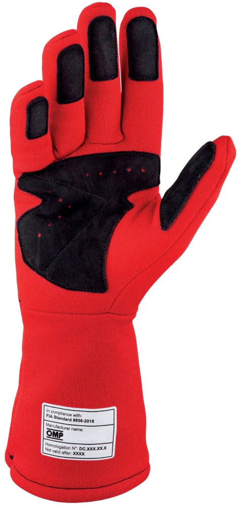 OMP Dijon Nomex Racing Gloves, FIA 8856-2018 - Image 5