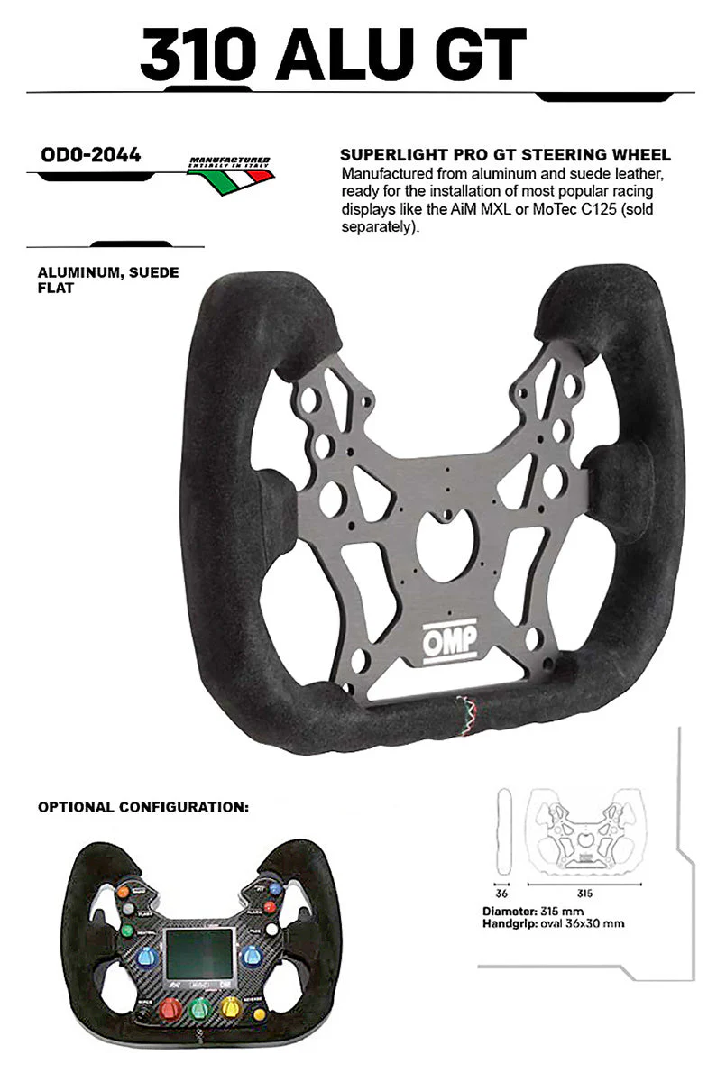 OMP GT/Formula 310 Steering Wheel - Image 2