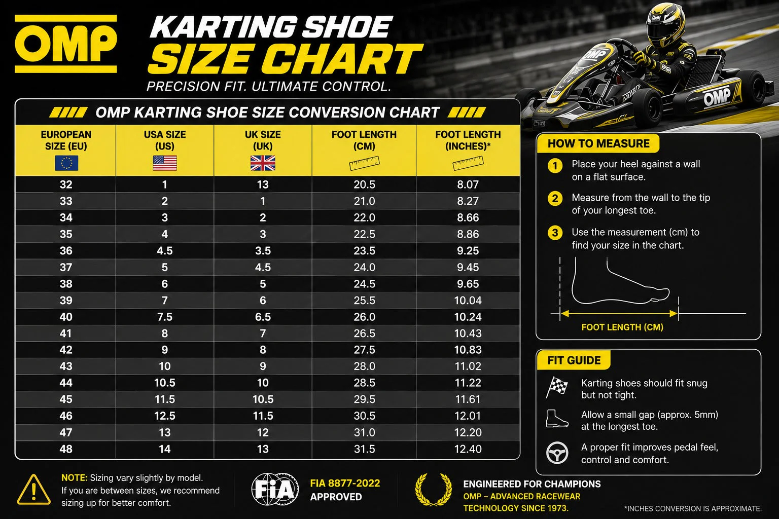 OMP KS-XR Kart Racing Shoesss, FIA Rated - Image 6
