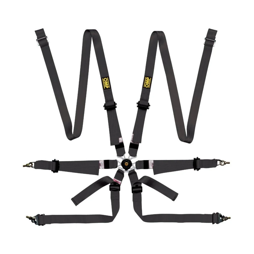 Competition Motorsport OMP ONE 2" Versa 6 Point Racing Harness - Image 2