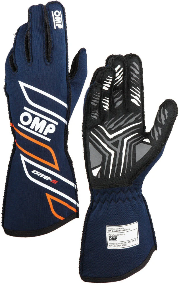 OMP ONE-S Racing Gloves, FIA 8856-2018 - Image 3