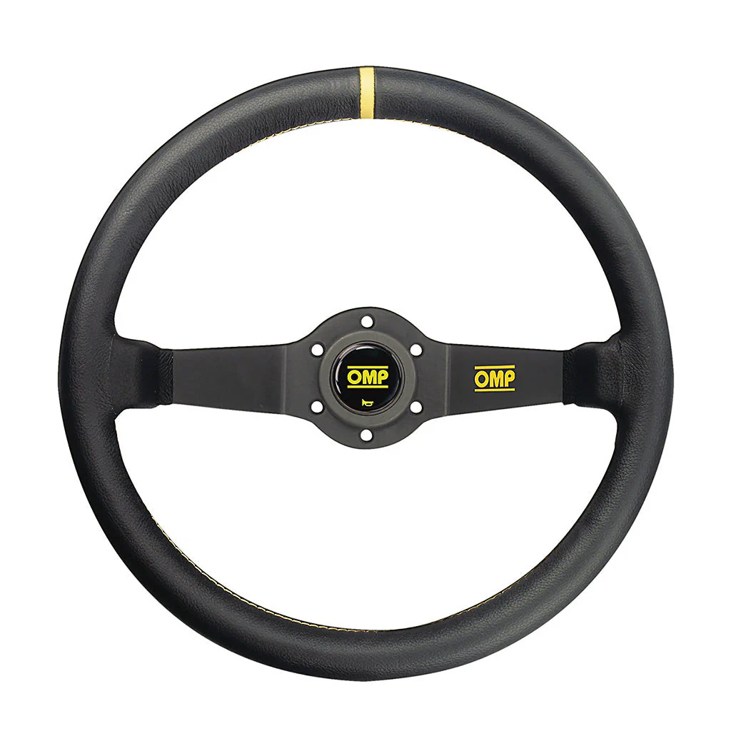 OMP Rally Dished 350mm Steering Wheel - Image 2