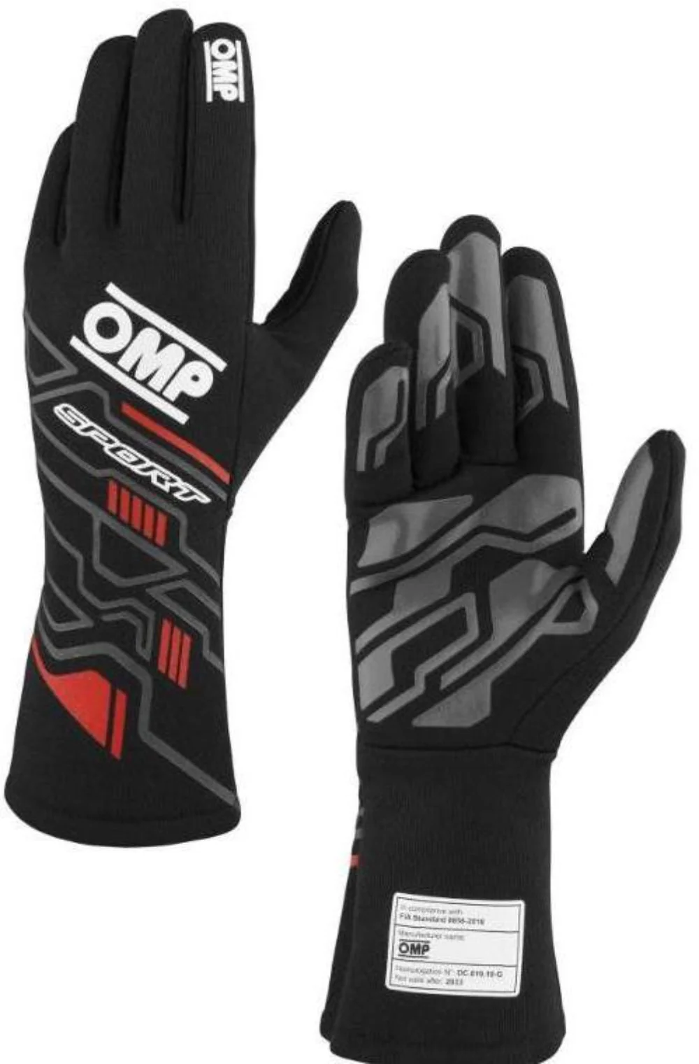 OMP Sport Nomex Gloves for FIA 8856-2018 - Image 2