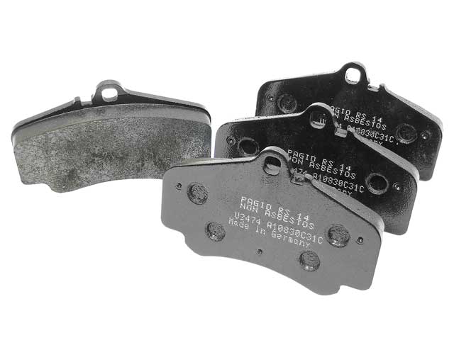 Pagid Racing RS 14 Front Track Pad Set for Porsche 996/997 (2001–2012)