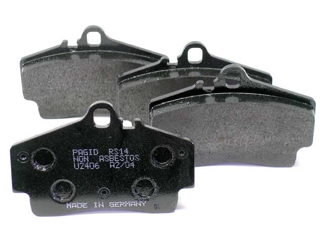 Pagid Racing RST 3 Rear Brake Pad Set for Late Porsche Boxster/Cayman/911 (1997–2022)