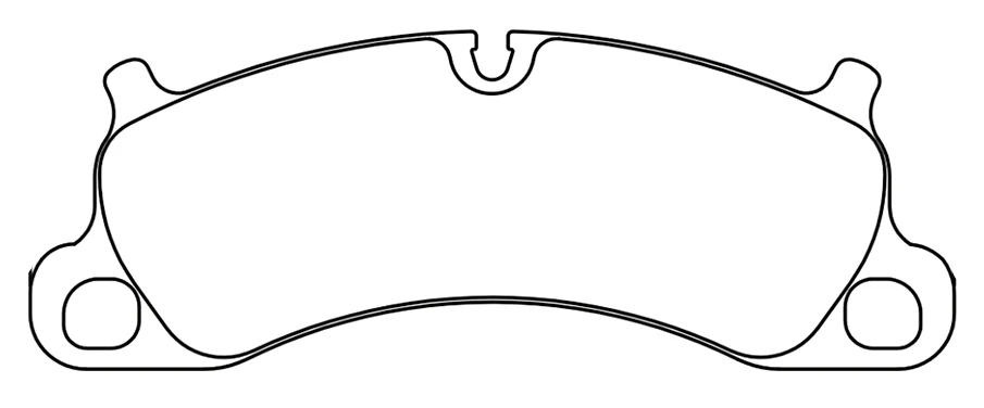 Pagid Racing Front/Rear Brake Pads for Porsche 991/981 (2011–2020)