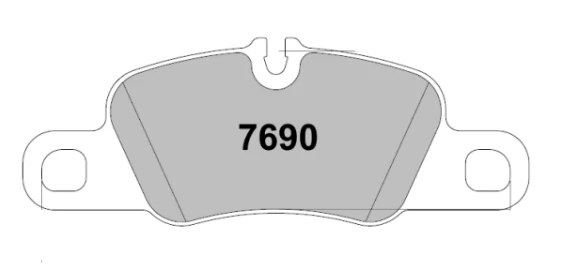 Performance Friction PFC Front/Rear Brake Pads for Porsche 991/992