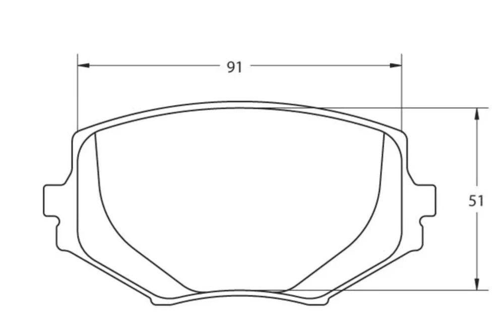 Competition Motorsport Performance Friction PFC Front Racing Brake Pads 0635.xx.13.44