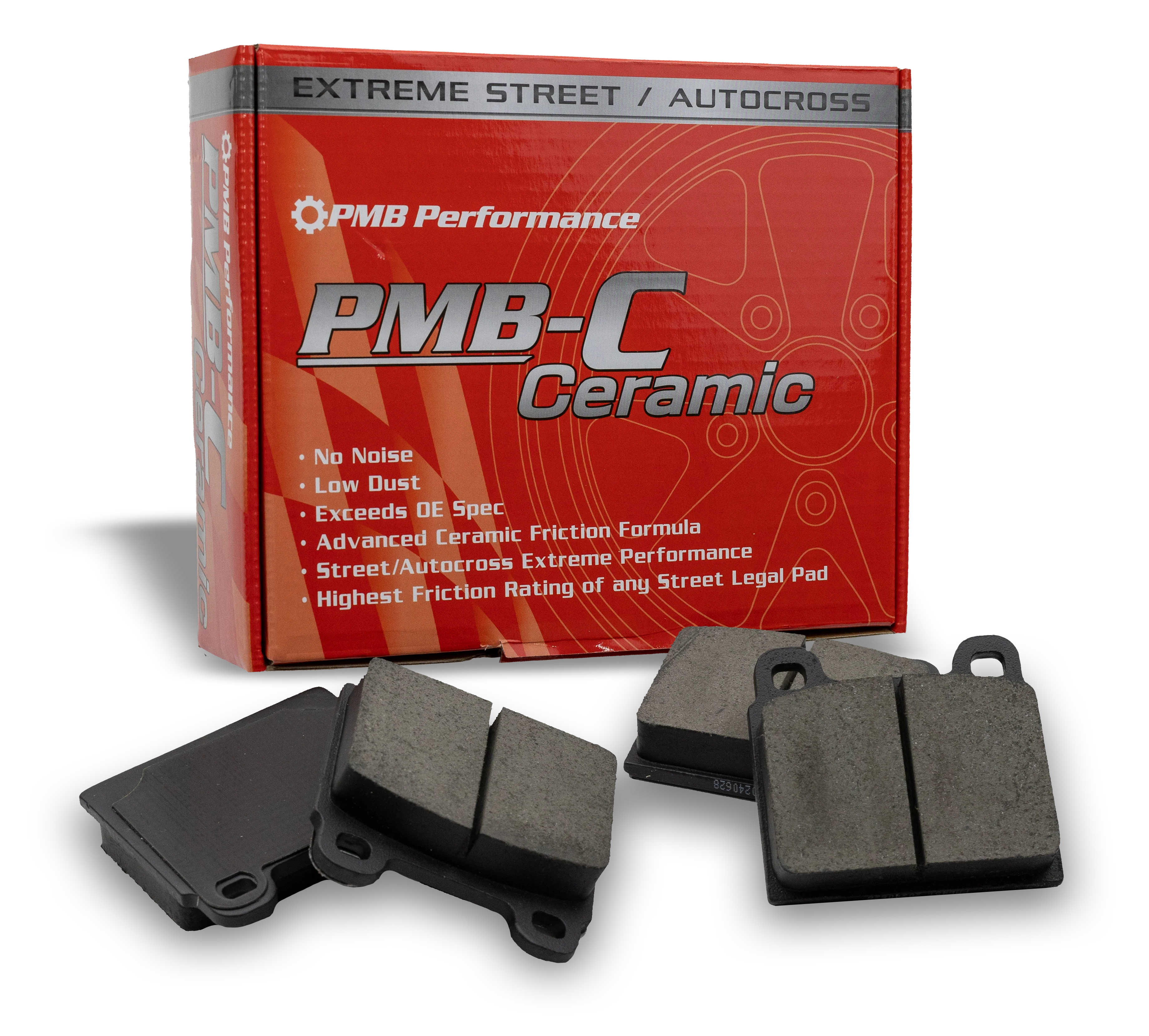 PMB-C Ceramic Pads for Porsche 911S/Early 930 and Models Equipped with Front S-Calipers (1969-76)