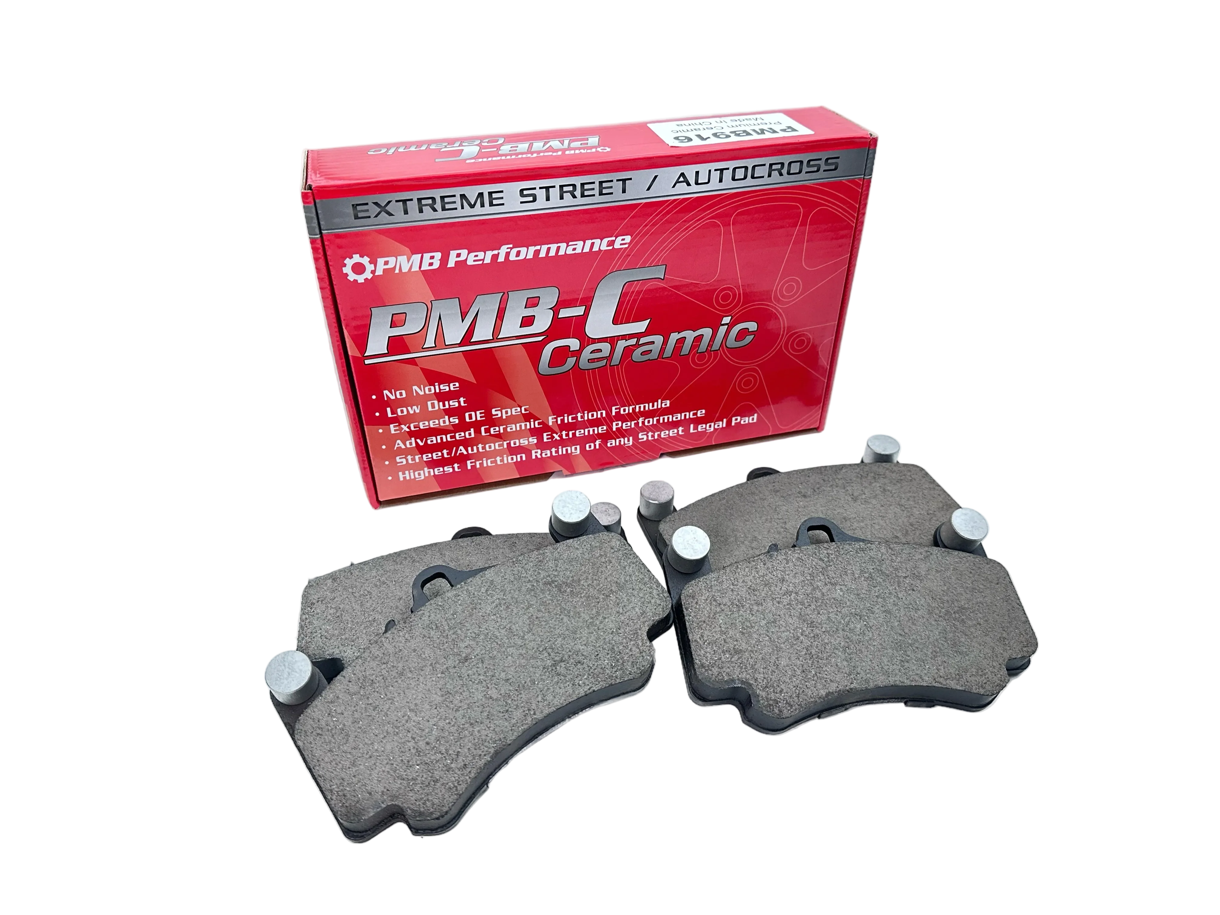PMB-C Ceramic Pads for Porsche 996 Turbo (2001-2005) Front