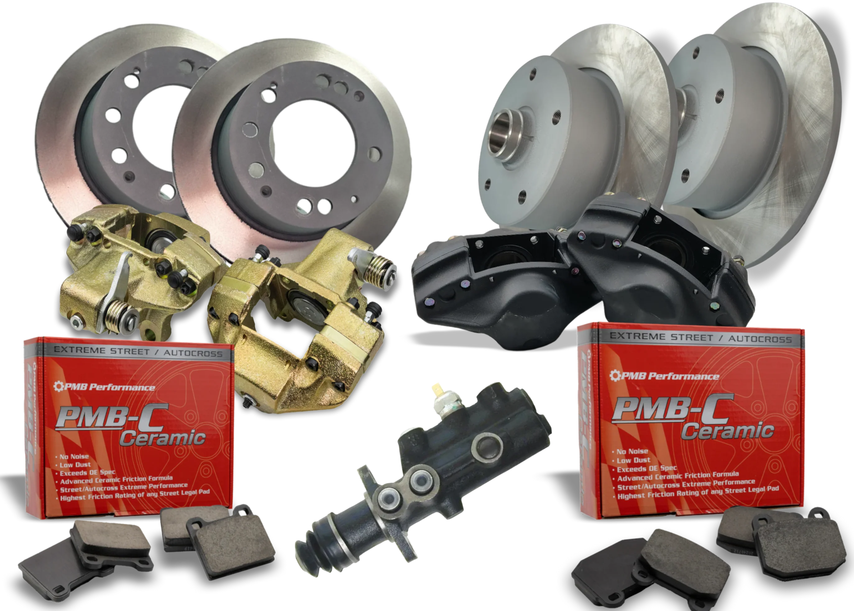 PMB Performance 5-Lug 914-4 Ultimate "AM" Caliper Upgrade Bundle