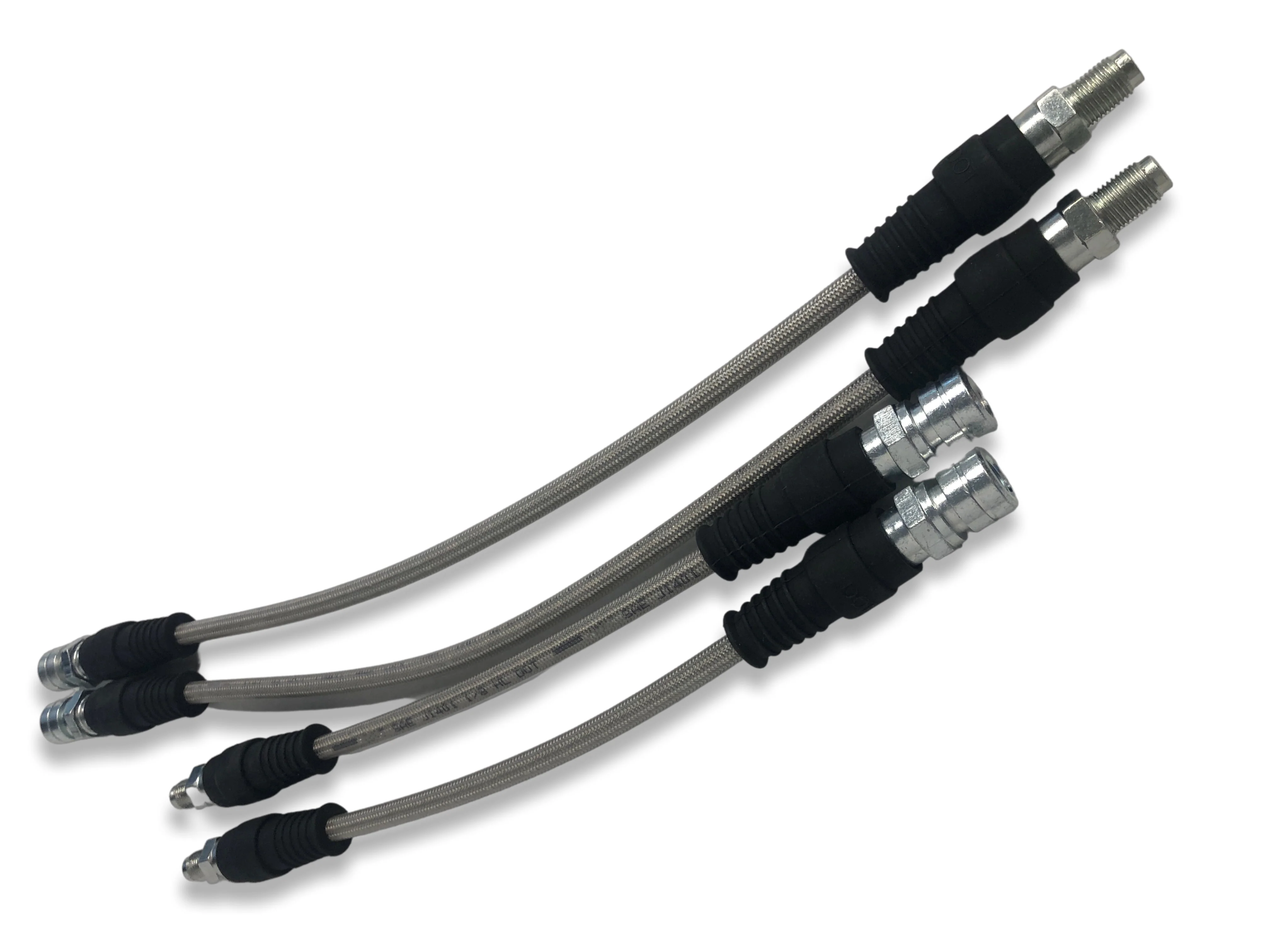 PMB Performance DirectFit Stainless Steel Brake Lines - Set of 4 - 1960-65 Porsche 356B and C