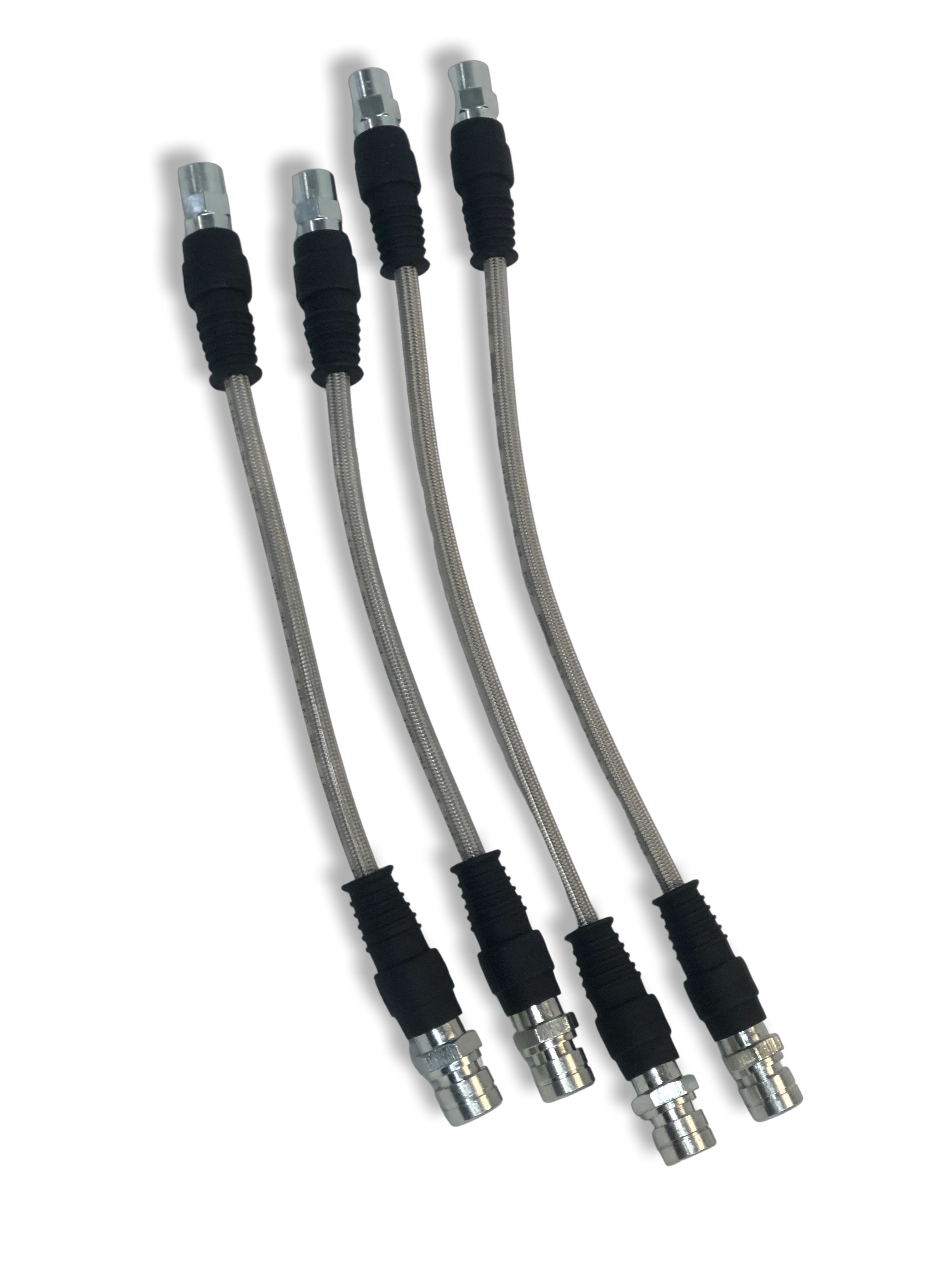 PMB Performance DirectFit Stainless-Steel Brake Lines - Set of 4 - 1970-72.8 Porsche 914-4/914-6