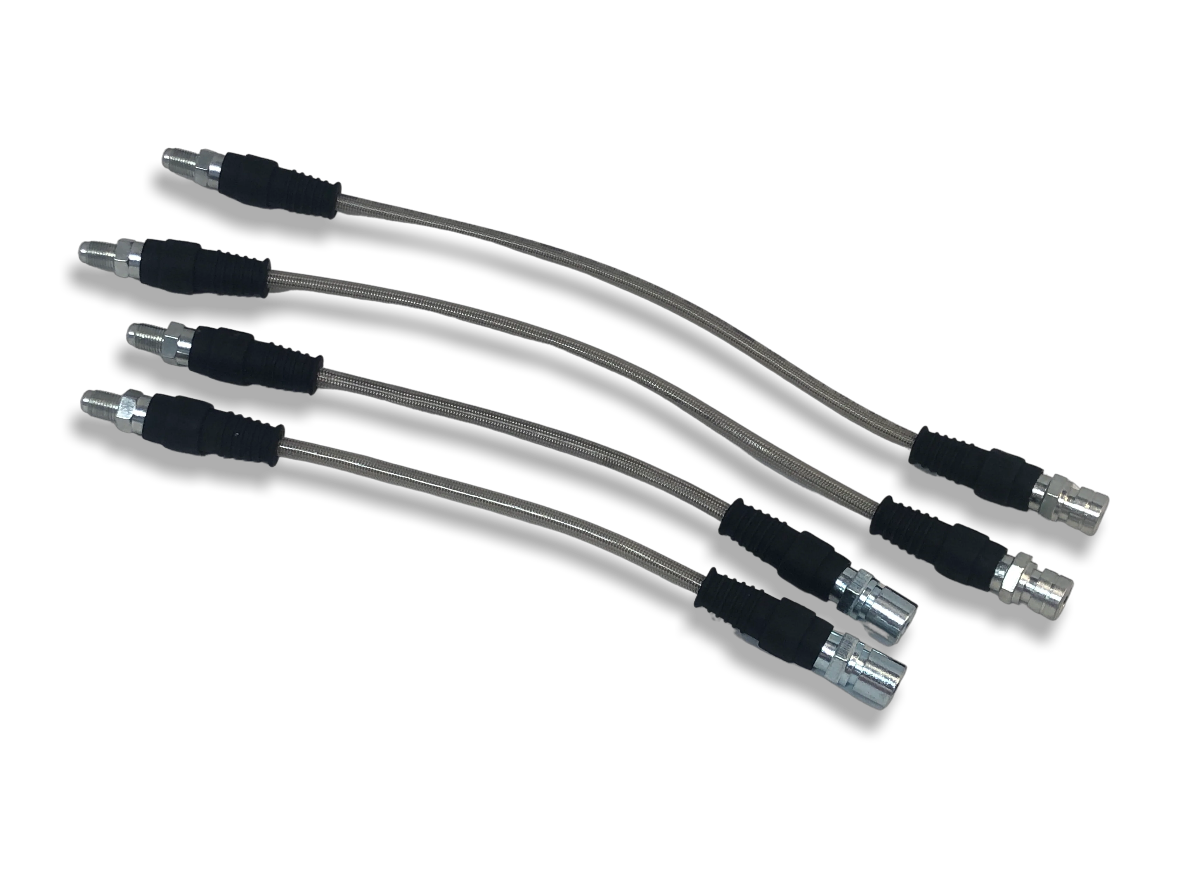 PMB Performance DirectFit Stainless-Steel Brake Lines - Set of 4 - 1978-86 Porsche 928