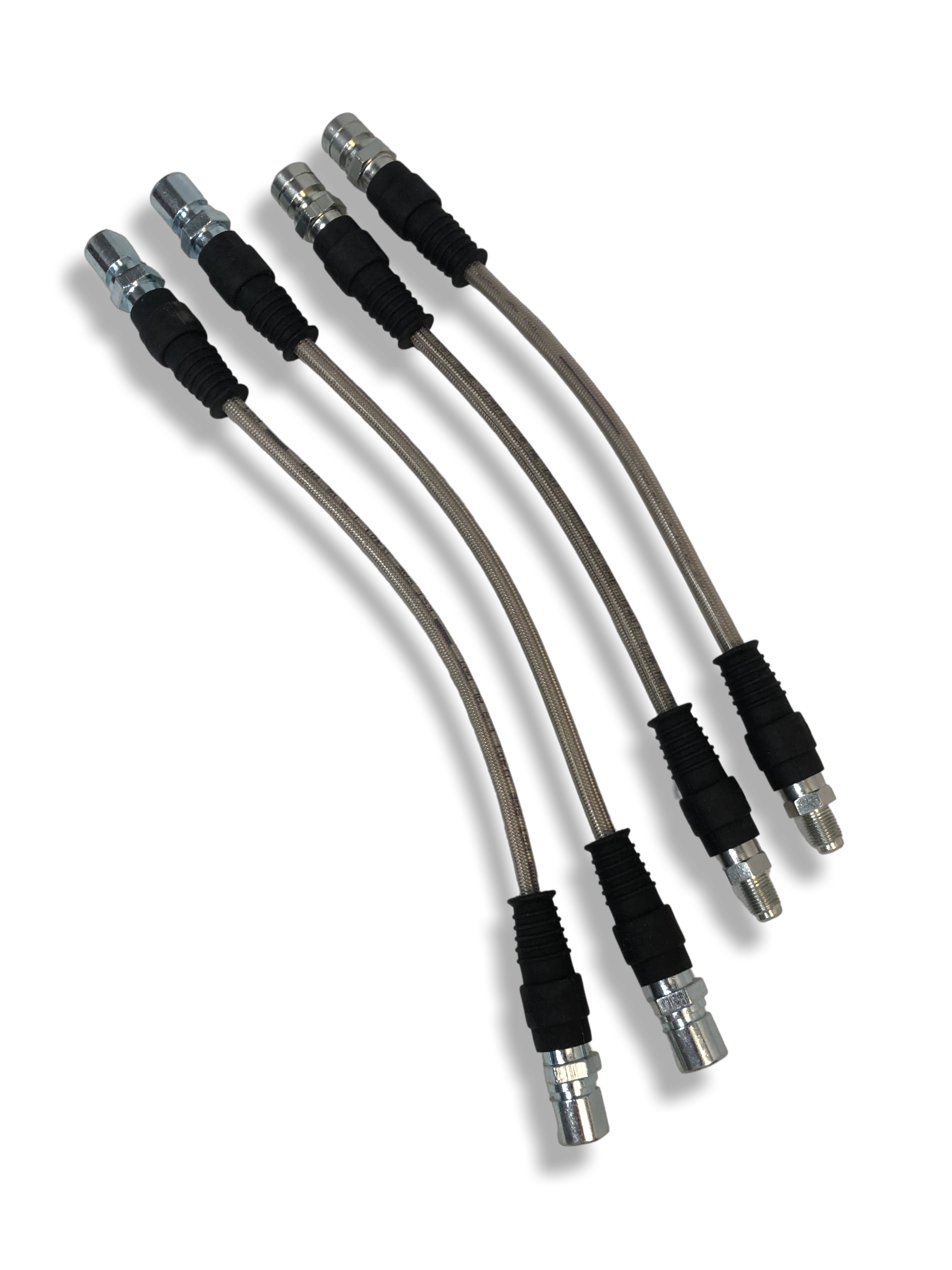 PMB Performance DirectFit Stainless-Steel Brake Lines - Set of 4 - 1994-96 Porsche 993