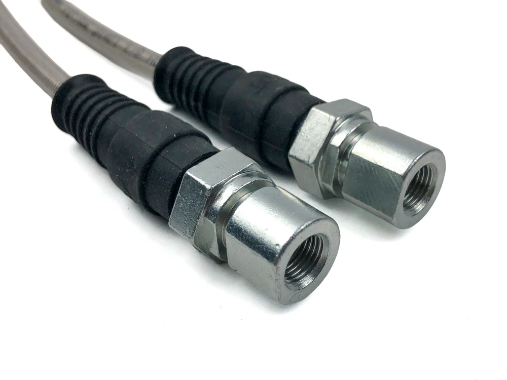 PMB Performance DirectFit Stainless-Steel Brake Lines - Set of 4 - 1994-96 Porsche 993 - Image 2