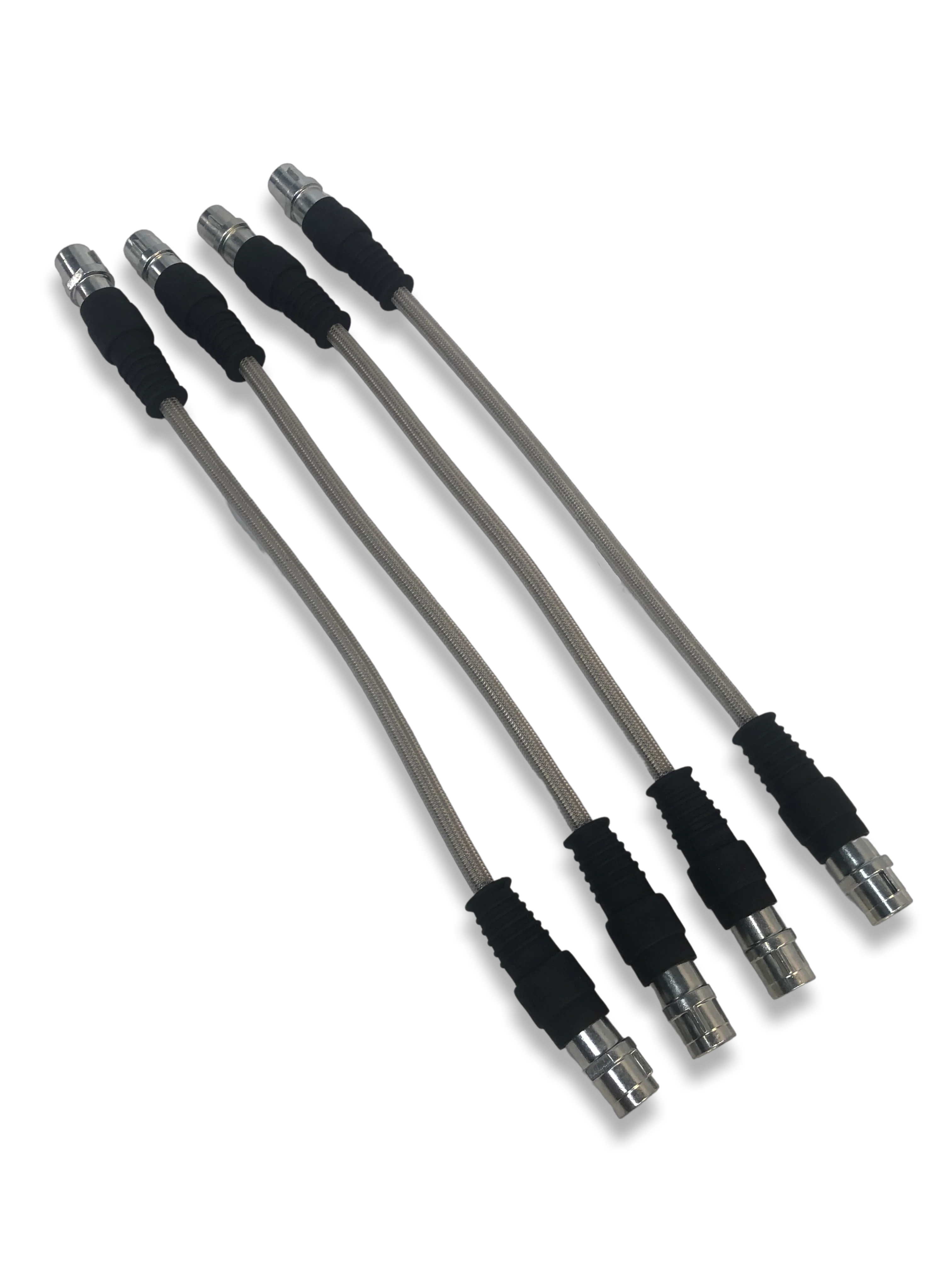 PMB Performance DirectFit Stainless-Steel Brake Lines - Set of 4 - 2016-22 Porsche Boxster/Spyder/Cayman